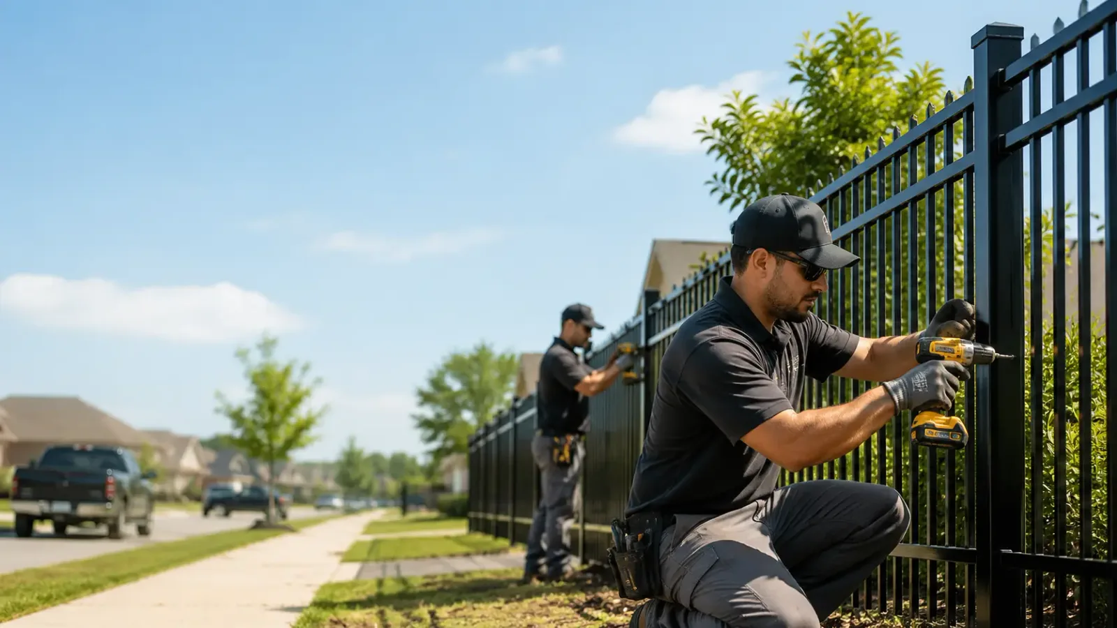 Metal Fence Installation in New Hampton, IA